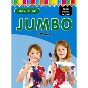 Jumbo Boyama - Mavi Kitap