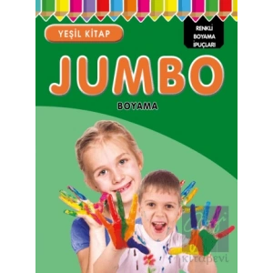 Jumbo Boyama - Yeşil Kitap