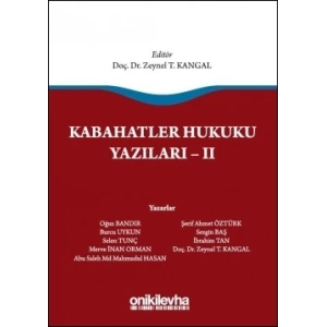 Kabahatler Hukuku Yazıları - II