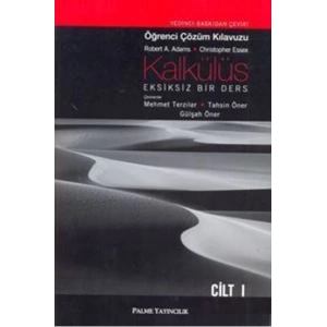 KALKÜLÜS 1.CİLT ÖĞRENCİ ÇÖZÜM KLAVUZU - PALME