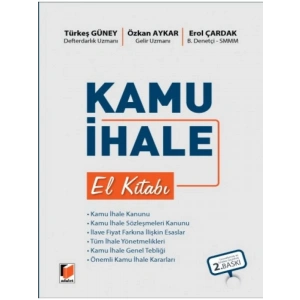 Kamu İhale El Kitabı - Özkan AykarTürkeş GüneyErol Çardak