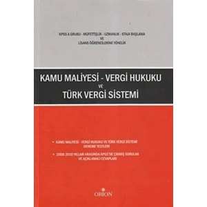Kamu Maliyesi - Vergi Hukuku ve Türk Vergi Sistemi