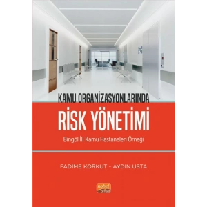 KAMU ORGANİZASYONLARINDA RİSK YÖNETİMİ - Bingöl İli Kamu Hastaneleri Örneği