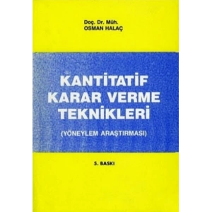 Kantitatif Karar Verme Teknikleri