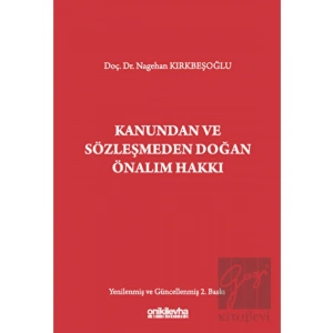 Kanundan ve Sözleşmeden Doğan Önalım Hakkı