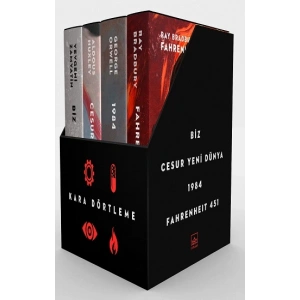Kara Dörtleme Kutu Set - 4 Kitap (Ciltli)
