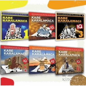 Kare Karalamaca Seti 1 - 7 den 70 e Akıl ve Mantık Oyunları