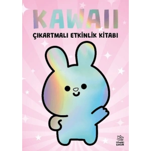 Kawaii Çıkartmalı Etkinlik Kitabı