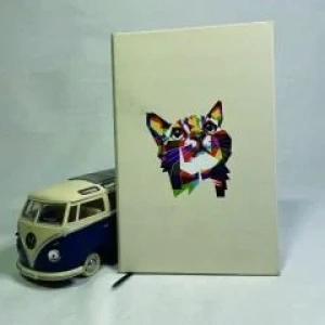 Kedi Tasarımlı Defter