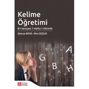 Kelime Öğretimi B1 Seviyesi 7 Hafta 7 Etkinlik