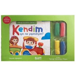 Kendim İçin Ne Yapmalıyım? / Görgü Kuralları Serisi / Oyun Hamurlu Kitap Seti