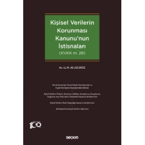 Kişisel Verilerin Korunması Kanununun İstisnaları