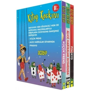 Kitap Kaçkını Seti - 3 Kitap Takım - Kutulu