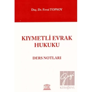 Kıymetli Evrak Hukuku