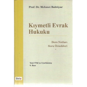 Kıymetli Evrak Hukuku