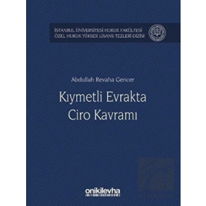 Kıymetli Evrakta Ciro Kavramı