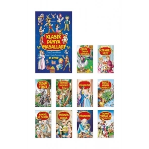 Klasik Dünya Masalları -  (10 Kitap)