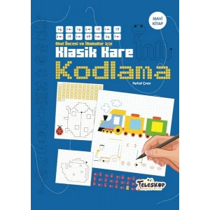 Klasik Kare Kodlama Mavi Kitap