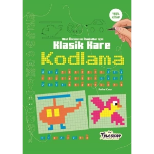 Klasik Kare Kodlama Yeşil Kitap