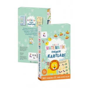Kolay Matematik Etkinlik Kartları (Ciltli-Kutulu)