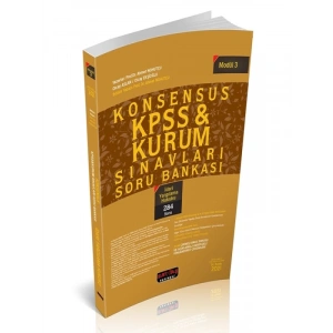 KONSENSUS KPSS Modül 3 İdari Yargılama Hukuku Soru Bankası 2021