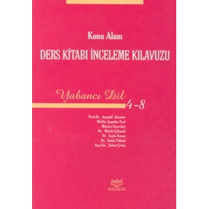 Konu Alanı Ders Kitabı İnceleme Kılavuzu Yabancı