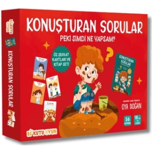 Konuşturan Sorular - Peki Şimdi Ne Yapsam? (Öz Şefkat Kartları ve Kitap Seti) (Ciltli)