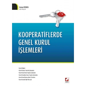 Kooperatiflerde Genel Kurul İşlemleri