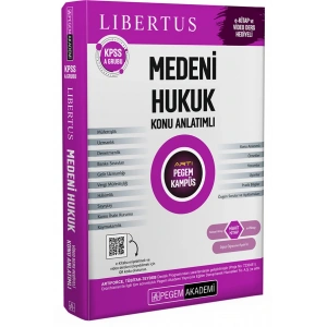 KPSS A Grubu Medeni Hukuk Konu Anlatımlı