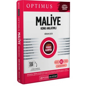 KPSS A Grubu Optimus Maliye Konu Anlatımı