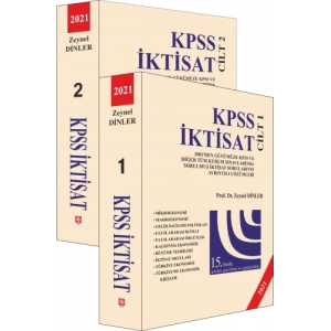 Kpss İktisat Zeynel Dinler ( 2021 - 15.Baskı 2.Cilt)