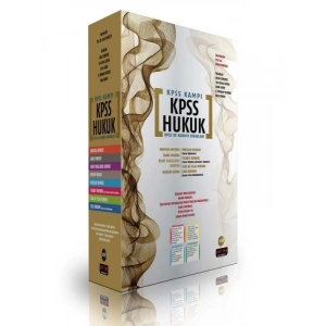 KPSS Kampı Hukuk Modüler Set Savaş Yayınları 2018