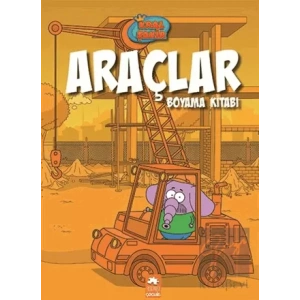 Kral Şakir Araçlar Boyama Kitabı