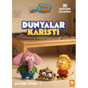 Kral Şakir Dünyalar Karıştı Boyama Kitabı - 3