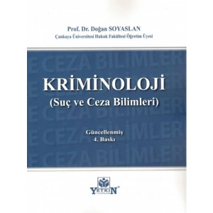 Kriminoloji - Doğan Soyaslan