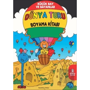 Küçük Bay Ve Bayanlar Dünya Turu Boyama Kitabı