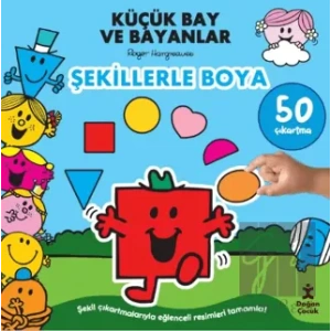 Küçük Bay ve Bayanlar Şekillerle Boya