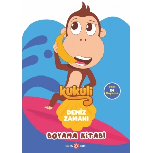 Kukuli Deniz Zamanı Boyama Kitabı