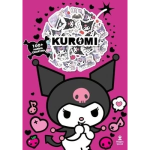 Kuromi Boyama Kitabı Çıkartma Bombası 100 + Harika Çıkartma