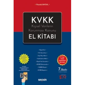 KVKK – Kişisel Verilerin Korunması Kanunu<br />El Kitabı
