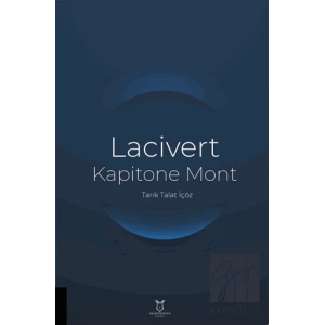 Lacivert Kapitone Mont