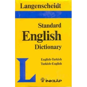 Langenscheid Standard English Dictionary English-Turkish Turkish-English