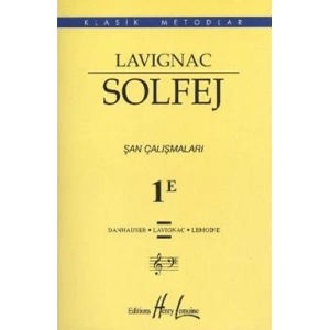 Lavignac Solfej 1E (Küçük Boy)