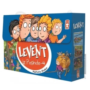 Levent İz Peşinde 4 Set (5 Kitap)