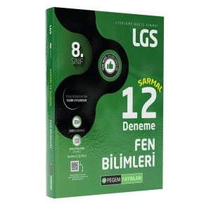 LGS 8.Sınıf Fen Bilimleri Sarmal 12 Deneme