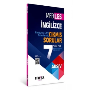 LGS İNGİLİZCE Konularına Göre Düzenlenmiş Son 7 Yıl ÇIKMIŞ SORULAR