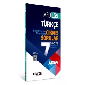 LGS TÜRKÇE Konularına Göre Düzenlenmiş Son 7 Yıl ÇIKMIŞ SORULAR