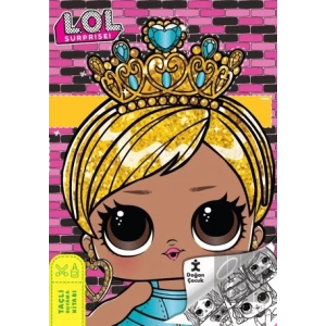 LOL Surprise Taçlı Boyama Kitabı