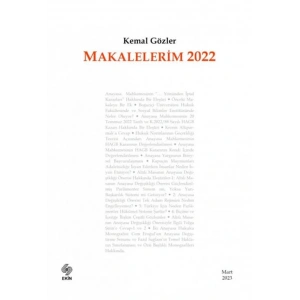 Makalelerim 2022 Kemal Gözler