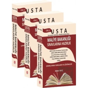 Maliye Bakanlığı Sınavlarına Hazırlık 3 Cilt Takım